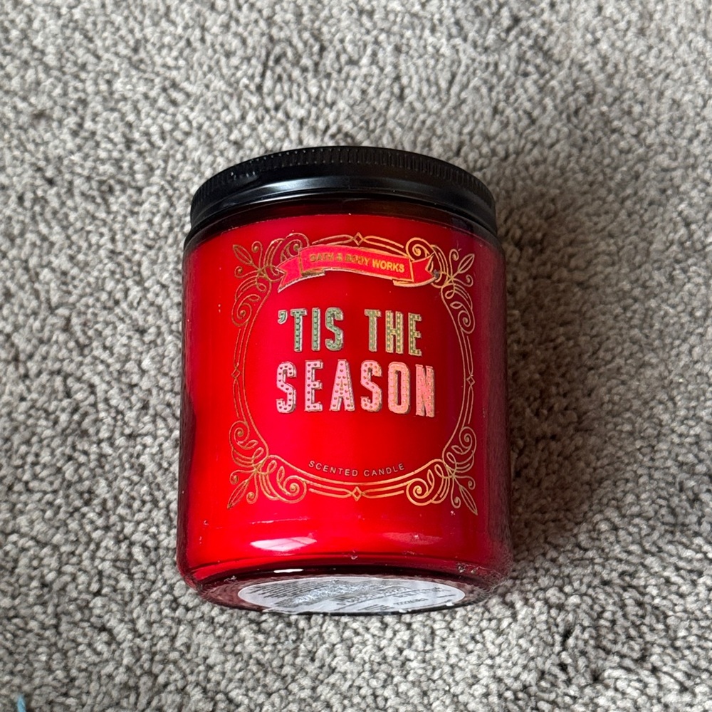 BBW 'Tis The Season Single Wick Candle 7oz